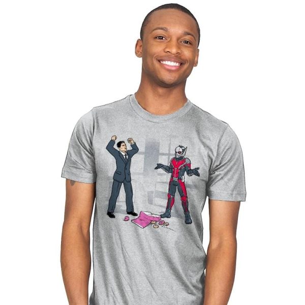 And That's How You Get Ants, Man Exclusive - Mens T-Shirts RIPT Apparel Small / Silver
