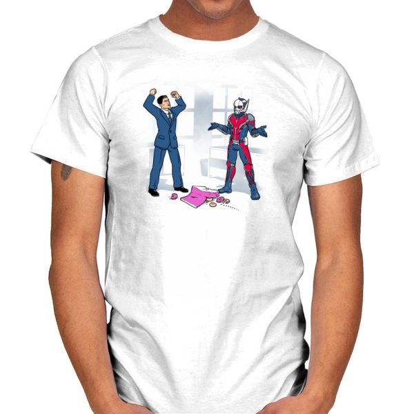 And That's How You Get Ants, Man Exclusive - Mens T-Shirts RIPT Apparel Small / White