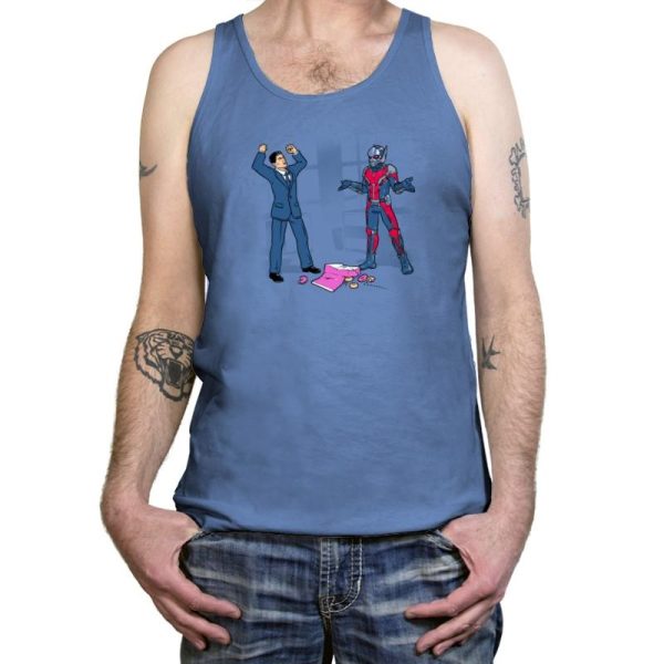 And That's How You Get Ants, Man Exclusive - Tanktop Tanktop RIPT Apparel X-Small / Blue Triblend