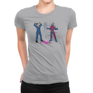 And That's How You Get Ants, Man Exclusive - Womens Premium T-Shirts RIPT Apparel Small / Heather Grey