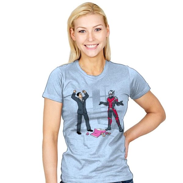 And That's How You Get Ants, Man Exclusive - Womens T-Shirts RIPT Apparel Small / Baby Blue