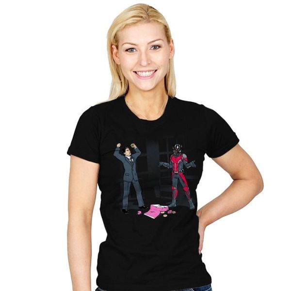 And That's How You Get Ants, Man Exclusive - Womens T-Shirts RIPT Apparel Small / Black