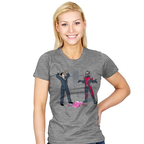 And That's How You Get Ants, Man Exclusive - Womens T-Shirts RIPT Apparel Small / Heather