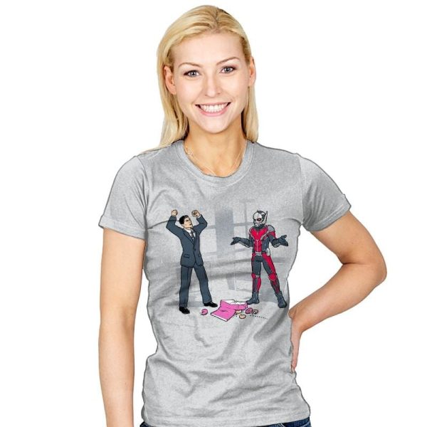 And That's How You Get Ants, Man Exclusive - Womens T-Shirts RIPT Apparel Small / Silver