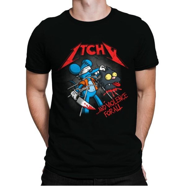 And Violence For All - Mens Premium T-Shirts RIPT Apparel Small / Black