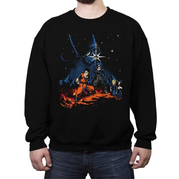 Android Wars - Crew Neck Sweatshirt Crew Neck Sweatshirt RIPT Apparel
