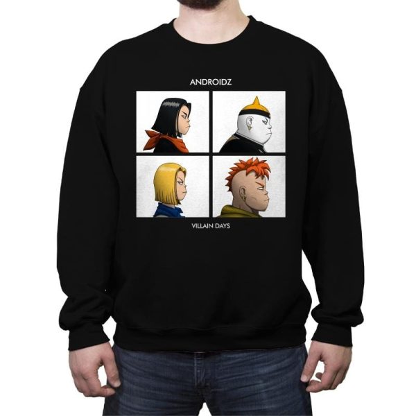 Androidz - Crew Neck Sweatshirt Crew Neck Sweatshirt RIPT Apparel