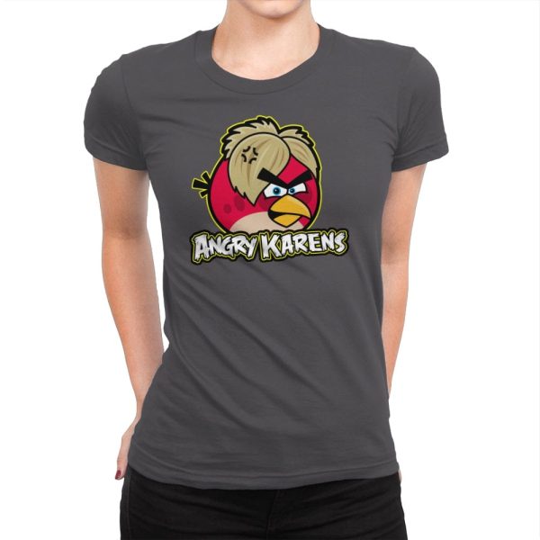 Angry Karens - Womens Premium T-Shirts RIPT Apparel Small / Heavy Metal