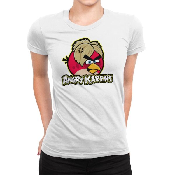 Angry Karens - Womens Premium T-Shirts RIPT Apparel Small / White