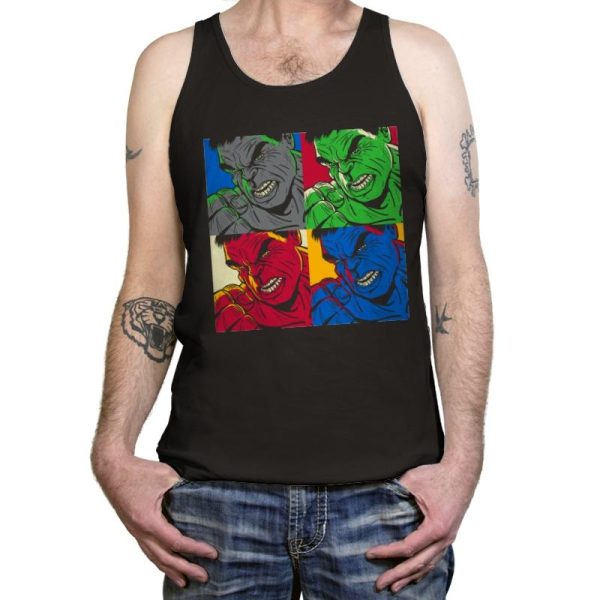 Angry Pop - Tanktop Tanktop RIPT Apparel