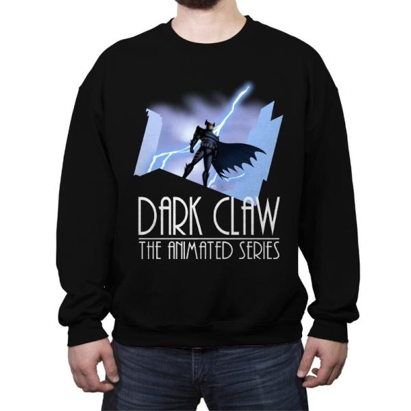 Animated Claw - Crew Neck Sweatshirt Crew Neck Sweatshirt RIPT Apparel Small / Black