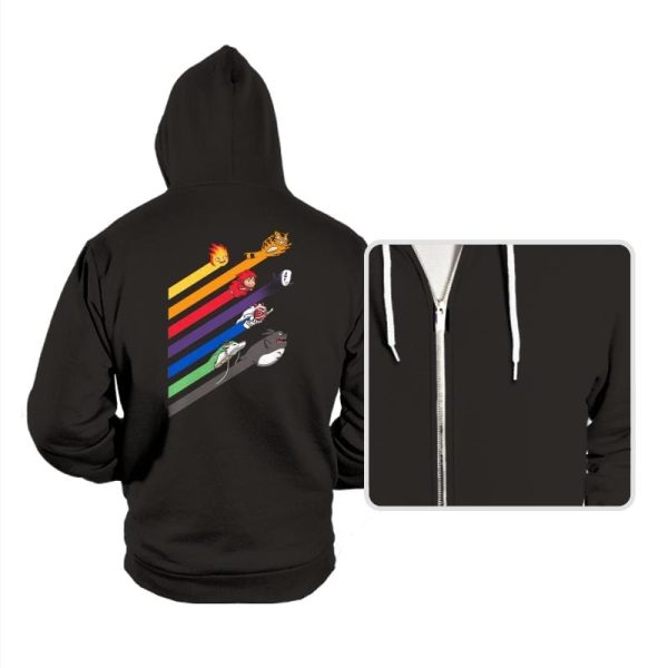 Anime Streak - Hoodies Hoodies RIPT Apparel Small / Black
