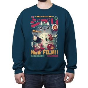 Animezine - Crew Neck Sweatshirt Crew Neck Sweatshirt RIPT Apparel
