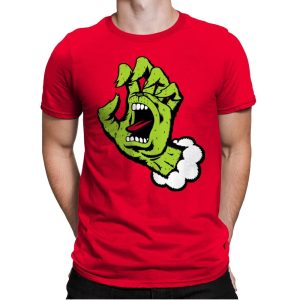 Anti-Christmas Hand! - Mens Premium T-Shirts RIPT Apparel Small / Red