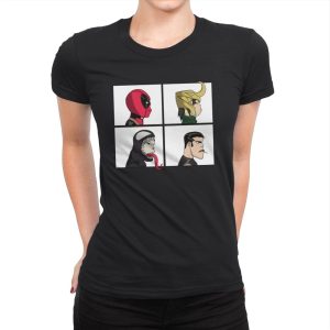 Antihero - Womens Premium T-Shirts RIPT Apparel Small / Black