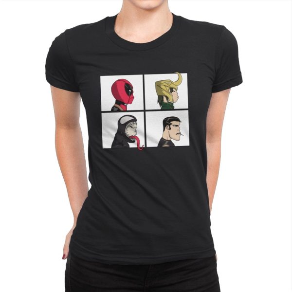 Antihero - Womens Premium T-Shirts RIPT Apparel Small / Black