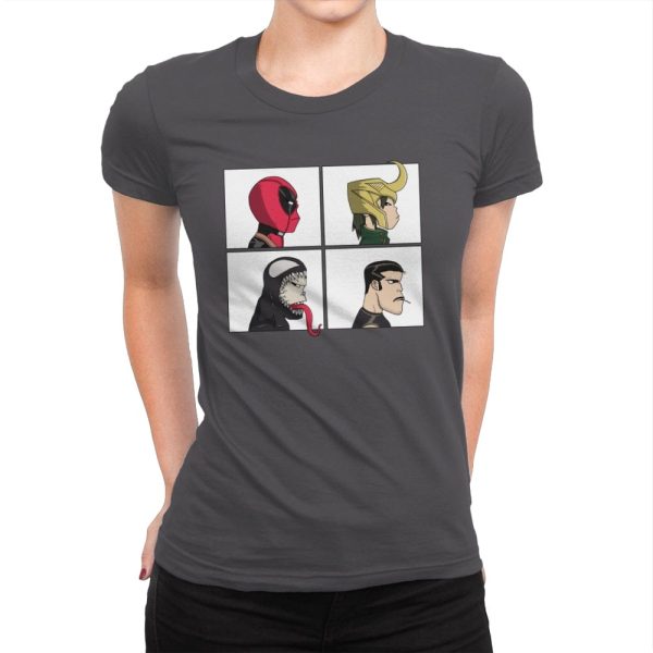 Antihero - Womens Premium T-Shirts RIPT Apparel Small / Heavy Metal