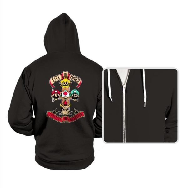 Apettite for Mushroom - Hoodies Hoodies RIPT Apparel Small / Black
