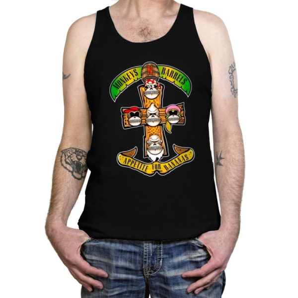 Appetite for Bananas - Tanktop Tanktop RIPT Apparel X-Small / Black