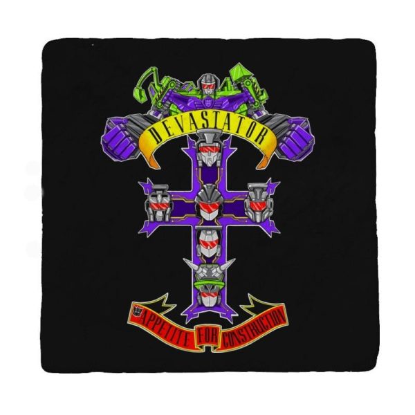 Appetite For Construction Exclusive - Coasters Coasters RIPT Apparel 1 Coaster / Black