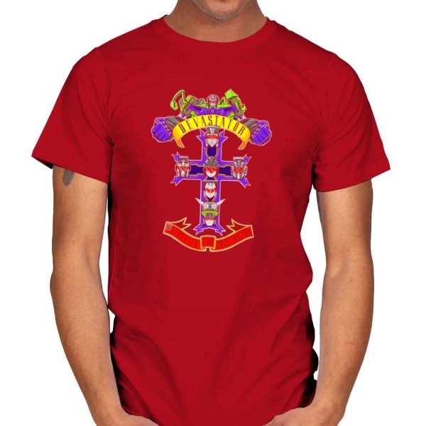Appetite For Construction Reprint Exclusive - Mens T-Shirts RIPT Apparel Small / Red