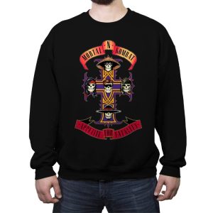 Appetite for Fatality - Crew Neck Sweatshirt Crew Neck Sweatshirt RIPT Apparel Small / Black