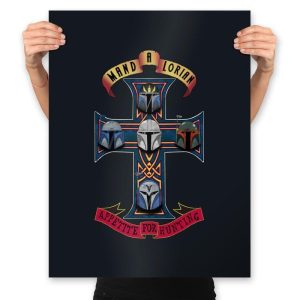 Appetite For Hunting  - Prints Posters RIPT Apparel 18x24 / Black