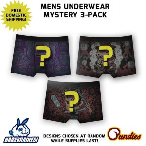 April Fool's Underwear Mystery 3-pack from Harebrained, Inc. - Mens Undies RIPT Apparel Small / Mens