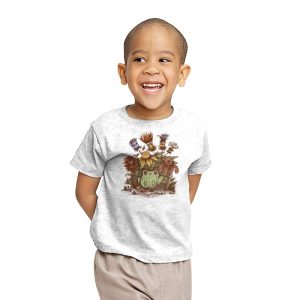 April Showers Bring Strange Flowers - Youth T-Shirts RIPT Apparel X-small / White