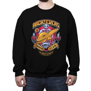 Archievers Gamers Club - Crew Neck Sweatshirt Crew Neck Sweatshirt RIPT Apparel Small / Black