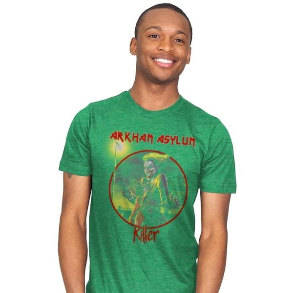 Arkham Asylum Exclusive - Best Seller - Mens T-Shirts RIPT Apparel 4x-large / Kelly