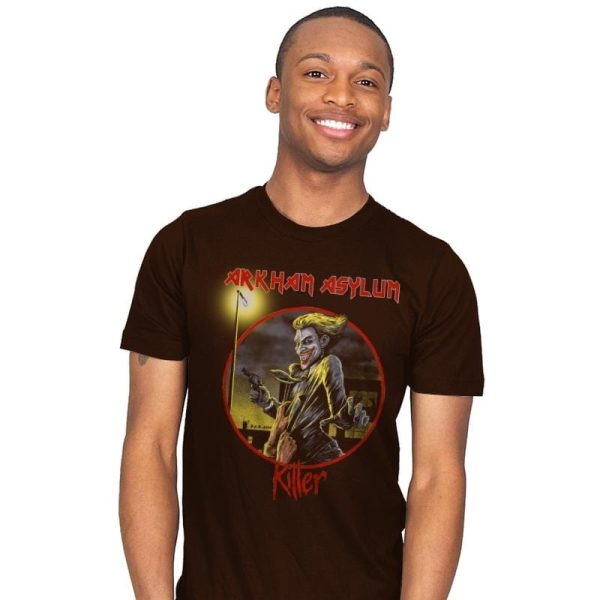 Arkham Asylum Exclusive - Best Seller - Mens T-Shirts RIPT Apparel Small / Brown