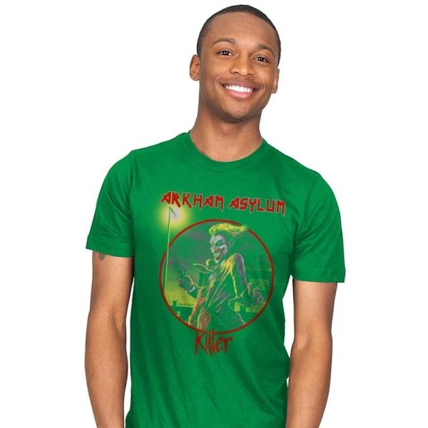 Arkham Asylum Exclusive - Best Seller - Mens T-Shirts RIPT Apparel Small / Kelly
