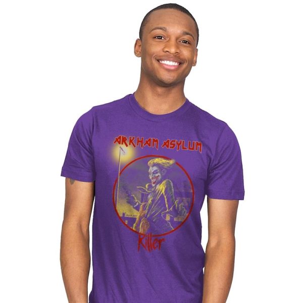 Arkham Asylum Exclusive - Best Seller - Mens T-Shirts RIPT Apparel Small / Purple