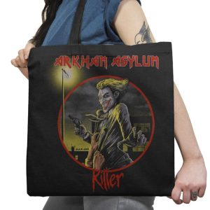 Arkham Asylum Exclusive - Best Seller - Tote Bag Tote Bag RIPT Apparel 18x18 / Black