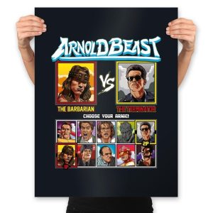 Arnold Beast - Prints Posters RIPT Apparel 18x24 / Black