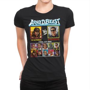 Arnold Beast - Womens Premium T-Shirts RIPT Apparel Small / Black