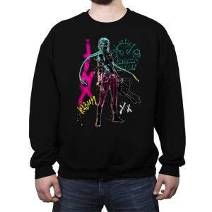 ArtCane - Crew Neck Sweatshirt Crew Neck Sweatshirt RIPT Apparel Small / Black