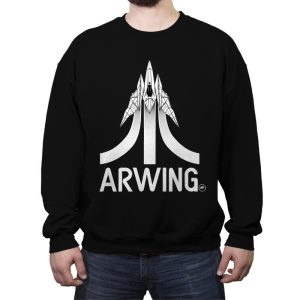 Arwing2600  - Crew Neck Sweatshirt Crew Neck Sweatshirt RIPT Apparel