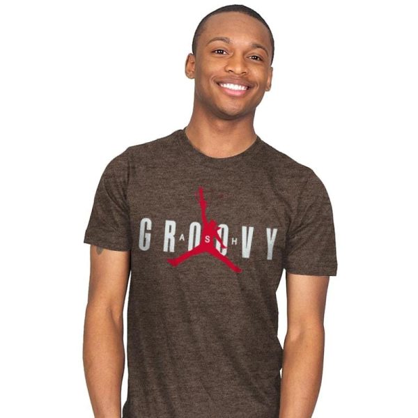 Ash Groovy - Mens T-Shirts RIPT Apparel 4x-large / Brown