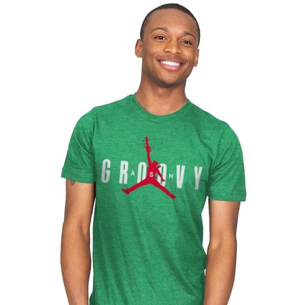 Ash Groovy - Mens T-Shirts RIPT Apparel 4x-large / Kelly