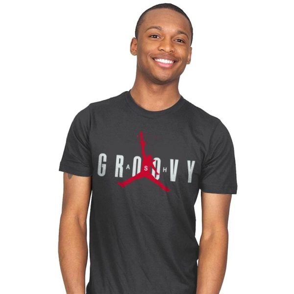 Ash Groovy - Mens T-Shirts RIPT Apparel Small / Charcoal