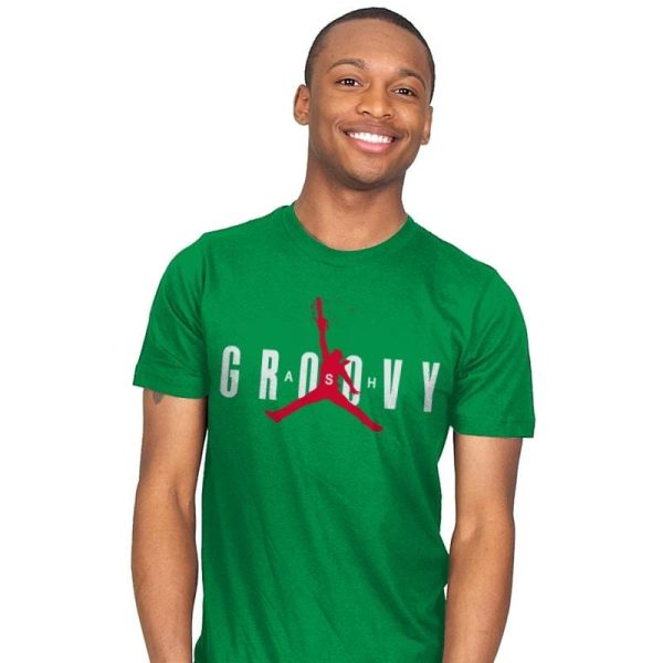 Ash Groovy - Mens T-Shirts RIPT Apparel Small / Kelly
