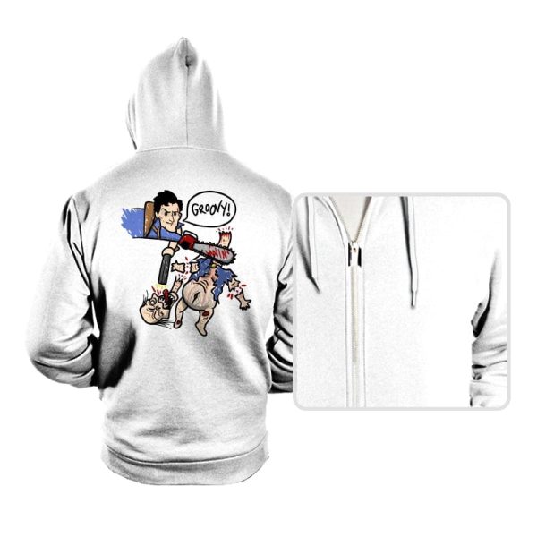 Ash Rules - Hoodies Hoodies RIPT Apparel Small / White