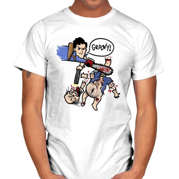 Ash Rules - Mens T-Shirts RIPT Apparel Small / White