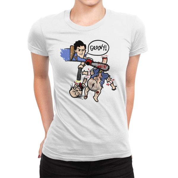 Ash Rules - Womens Premium T-Shirts RIPT Apparel Small / White
