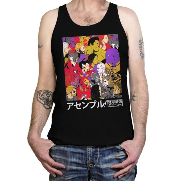 Assemble - Tanktop Tanktop RIPT Apparel X-Small / Black