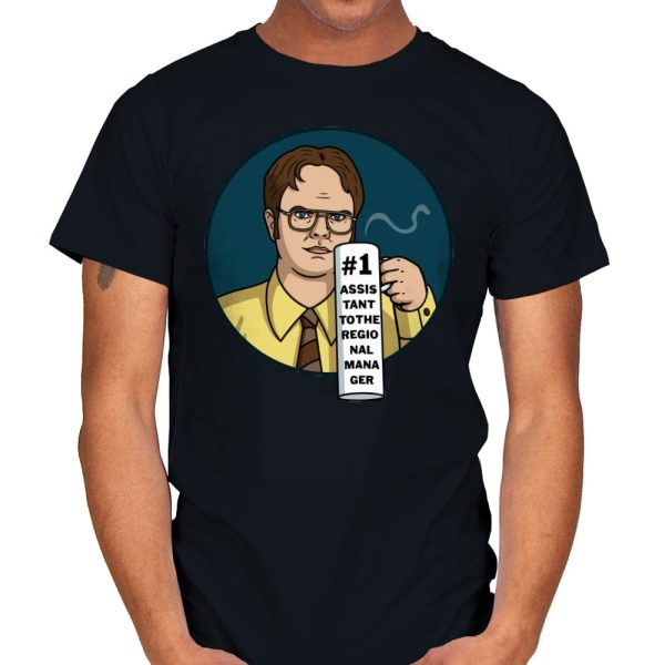 Assistant Number 1! - Mens T-Shirts RIPT Apparel Small / Black