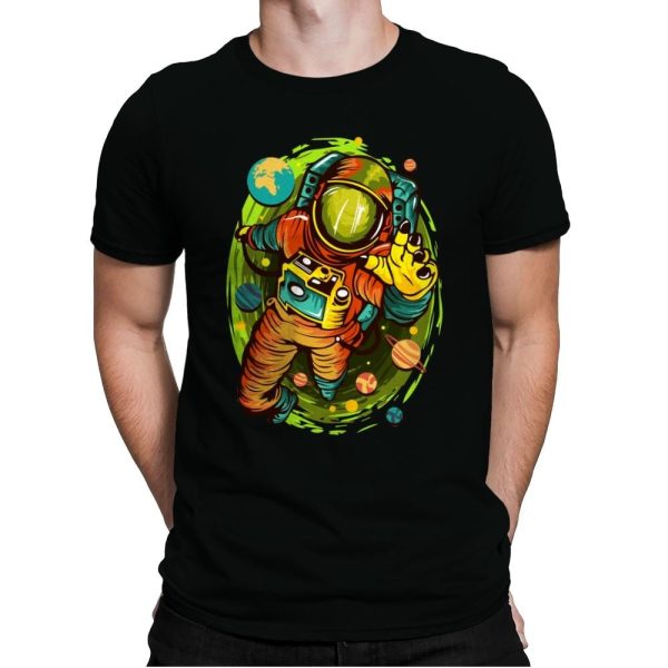 Astrophycho - Mens Premium T-Shirts RIPT Apparel Small / Black