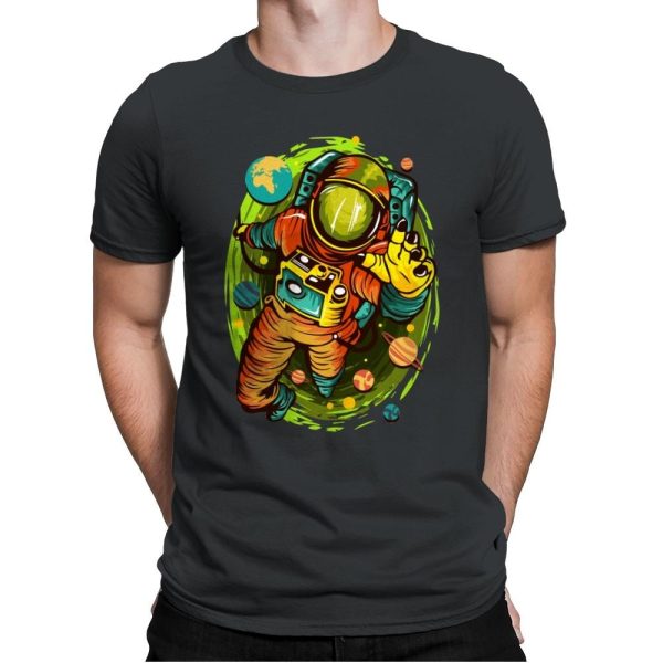 Astrophycho - Mens Premium T-Shirts RIPT Apparel Small / Heavy Metal